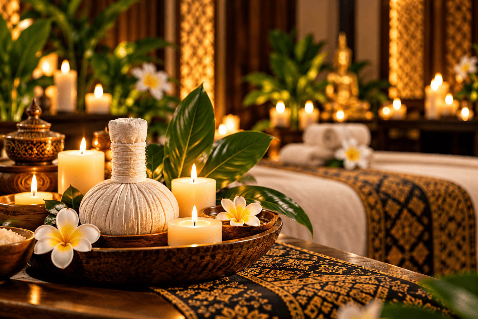 Sabai Smile luxury Thai massage atmosphere
